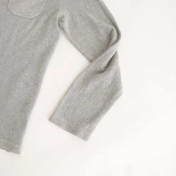 Roots Grey Half Zip Pullover  Sweater - Picture 13 of 13